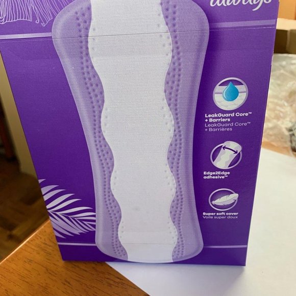 Always Anti Bunch Xtra Protection Long Daily Liners, Unscented  - 3 packs (150) - Picture 3 of 3